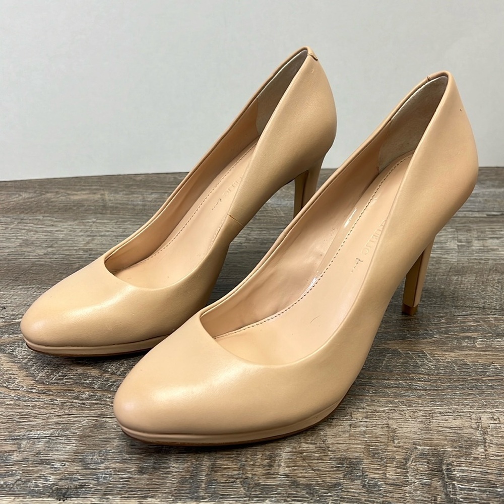 Banana Republic Women’s Tan Platform Pump Size 6.5